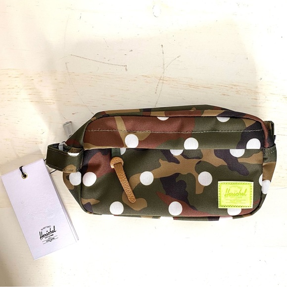 Herschel Supply Company Handbags - Herschel Supply Company Chapter Carry On in Woodland Camo White Dot NWT